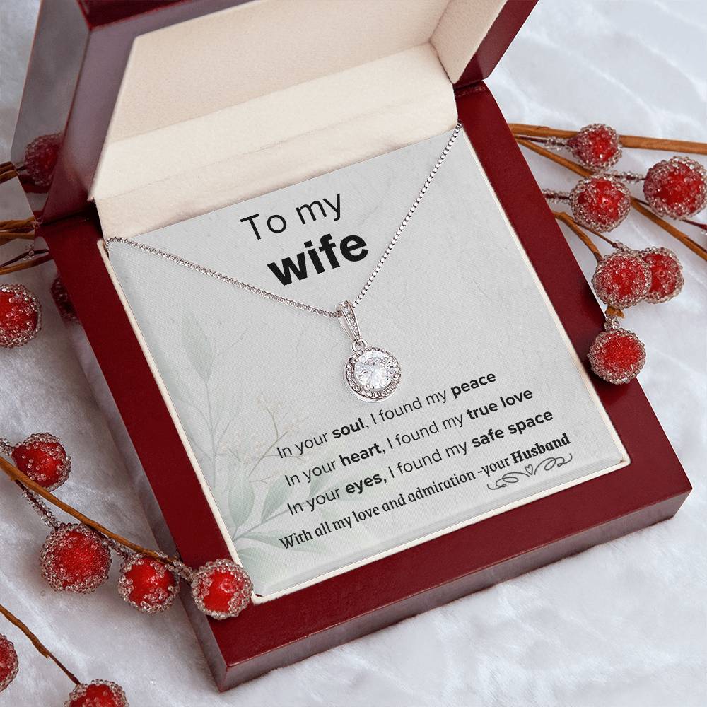 To my Wife, Eternal hope necklace