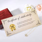 Mother & Daughter everlasting love necklace with message card