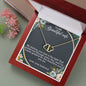 To My Wife Everlasting love Necklace With Message card