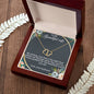 To My Wife Everlasting love Necklace With Message card
