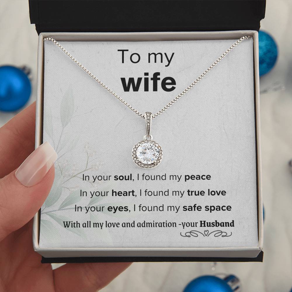 To my Wife, Eternal hope necklace