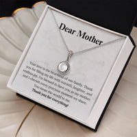 Load image into Gallery viewer, Dear Mother- Eternal hope necklace
