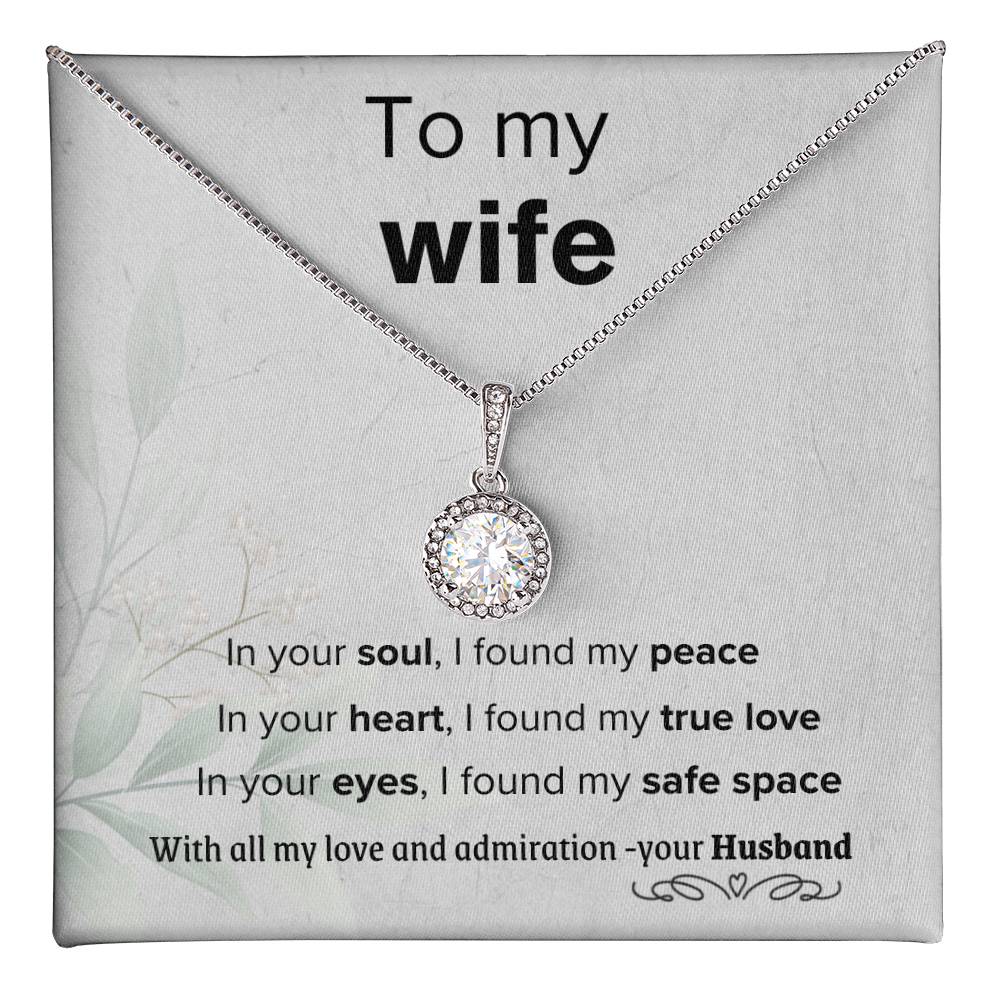 To my Wife, Eternal hope necklace