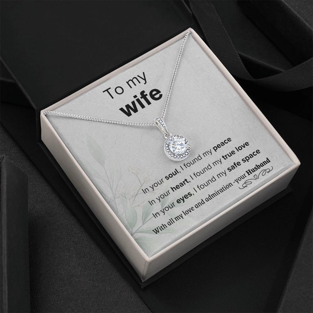 To my Wife, Eternal hope necklace