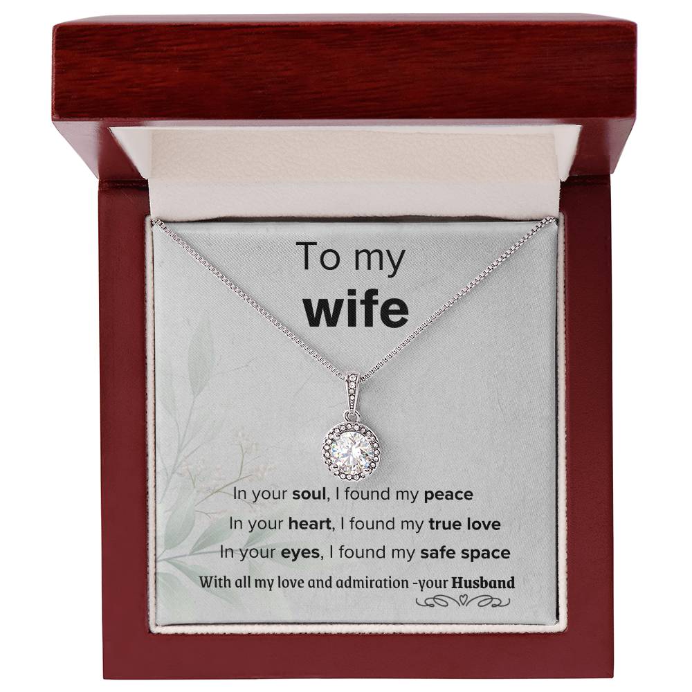 To my Wife, Eternal hope necklace