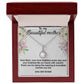 To My Beautiful Mom Eternal Hope Necklace With Message Card
