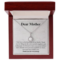 Load image into Gallery viewer, Dear Mother- Eternal hope necklace
