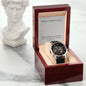 Father's Day gift - Men's open watch + MC