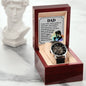 For My Husband Men's Openwork Watch