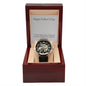 Father's Day gift - Men's open watch + MC