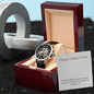 Father's Day gift - Men's open watch + MC