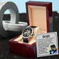 For My Husband Men's Openwork Watch