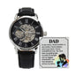 For My Husband Men's Openwork Watch