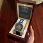 Father's Day gift, Men's openwork watch + MC