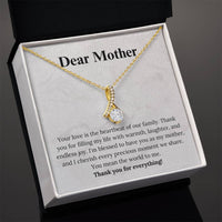 Load image into Gallery viewer, Dear mother- Alluring beauty necklace
