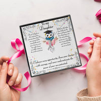 Load image into Gallery viewer, To my daughter - Graduation message with Alluring Beauty necklace
