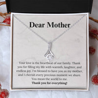 Load image into Gallery viewer, Dear mother- Alluring beauty necklace
