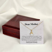 Load image into Gallery viewer, Dear mother- Alluring beauty necklace
