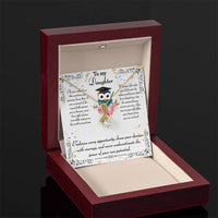 Load image into Gallery viewer, To my daughter - Graduation message with Alluring Beauty necklace
