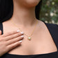 To the Mother of my children - Love knot necklace with message card