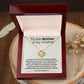 To the mother of my children- love knot necklace