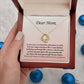 Dear mom- Love knot necklace