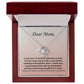 Dear mom- Love knot necklace