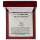 To the mother of my children- love knot necklace