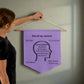 motivation Wall Pennant