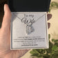 To my wife- forever love necklace