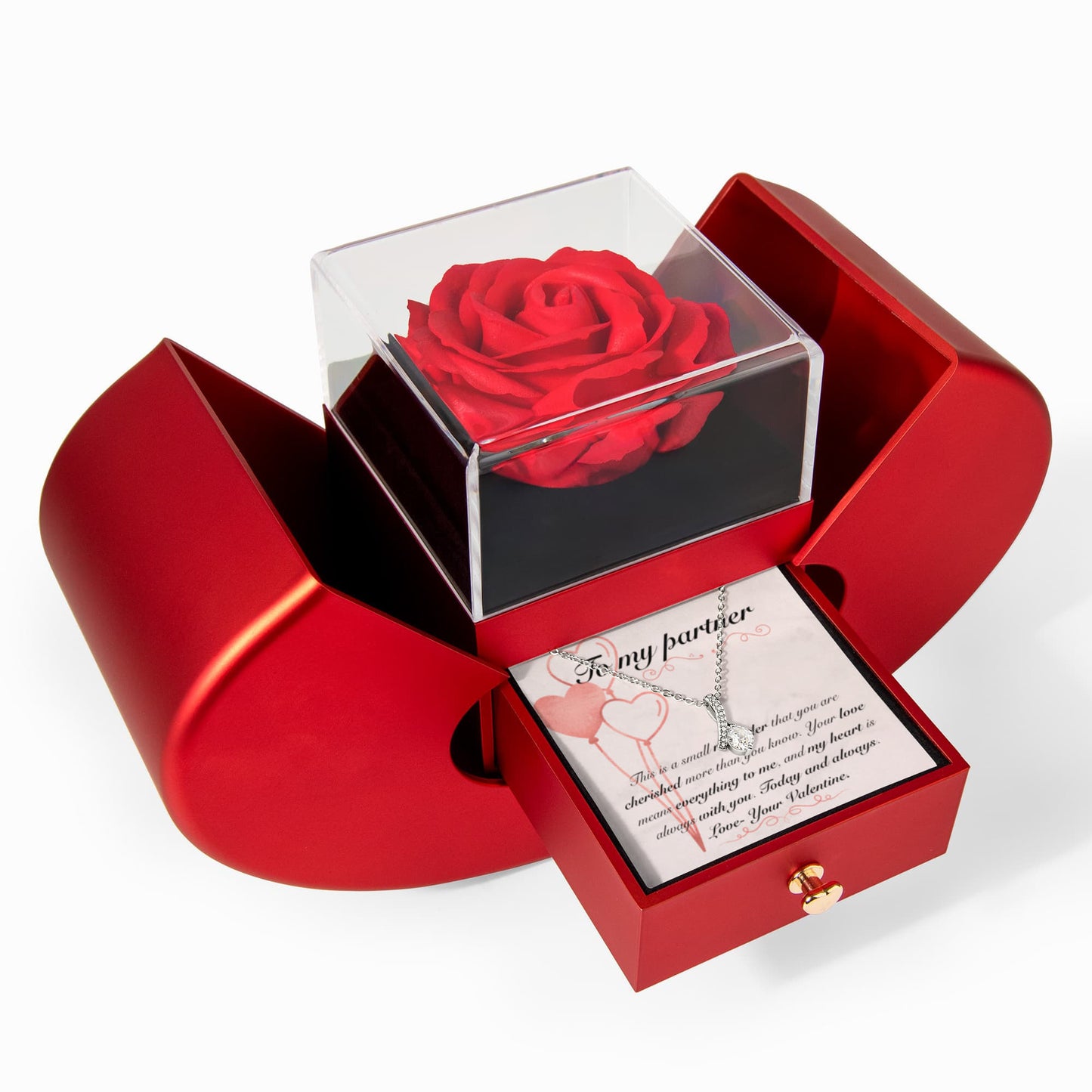 Promise Gift for Valentine's Day, 3-In-1 Gift.