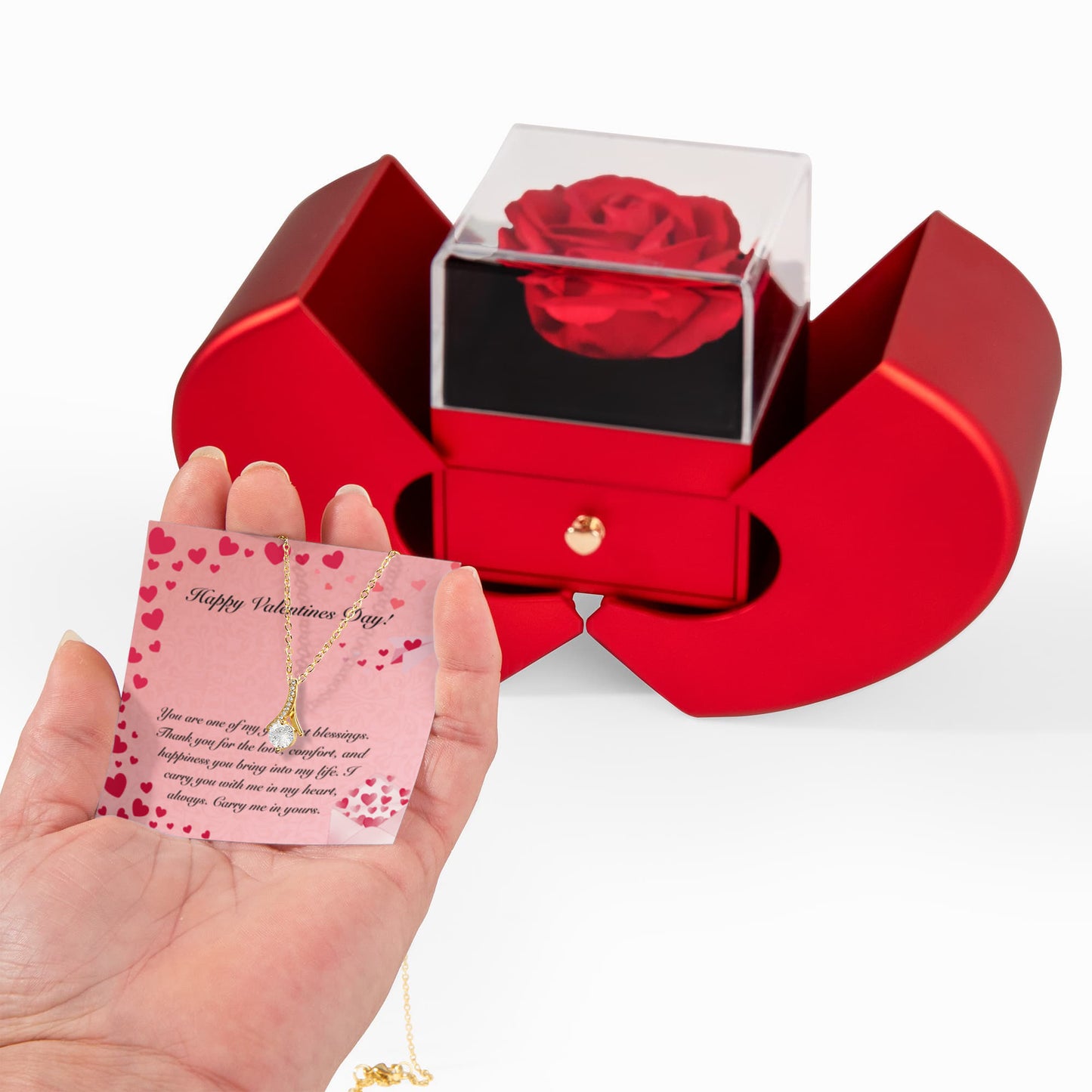 Promise letter Valentines Day Gift, 3-In-1