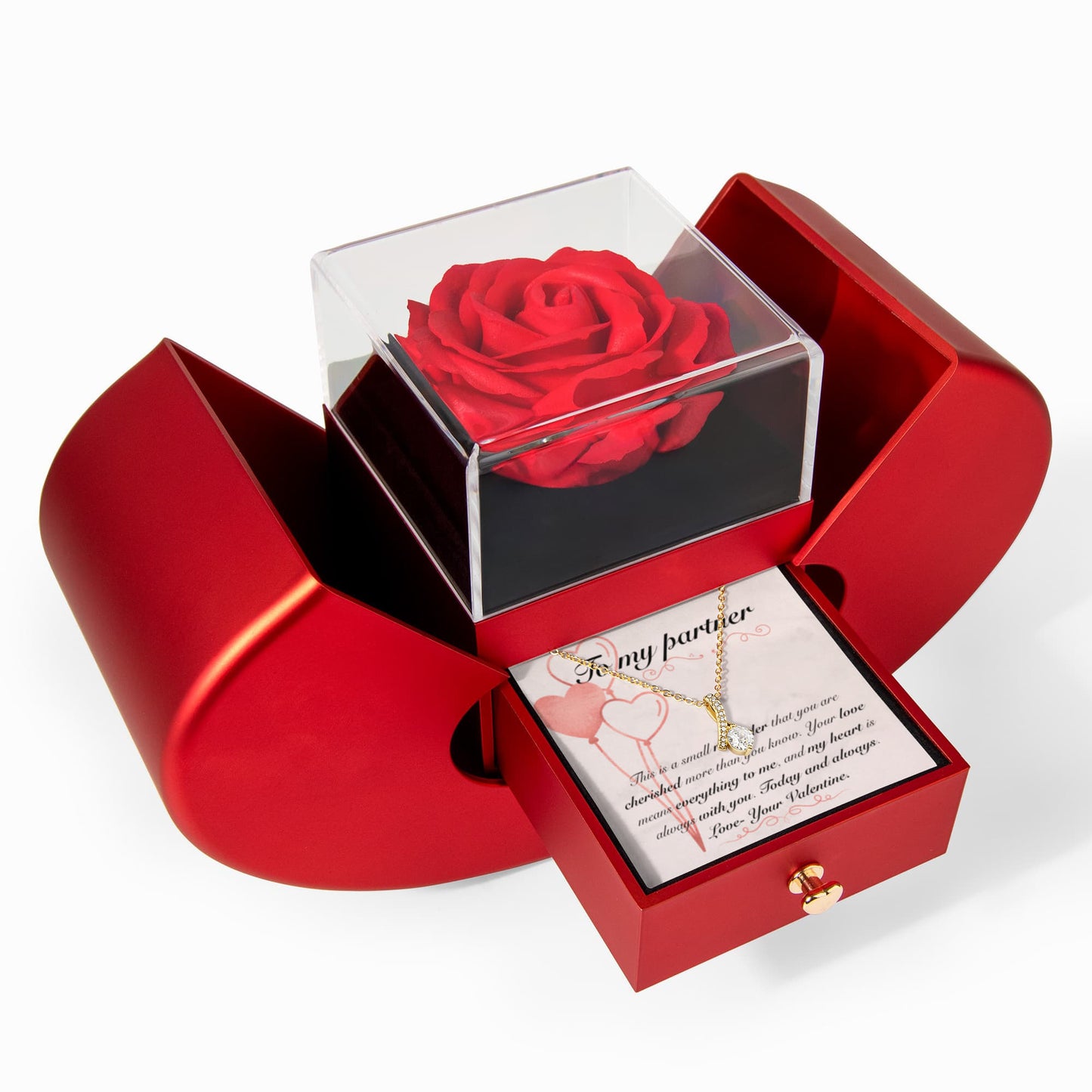 Promise Gift for Valentine's Day, 3-In-1 Gift.
